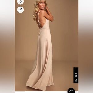 Lulus Blush dress